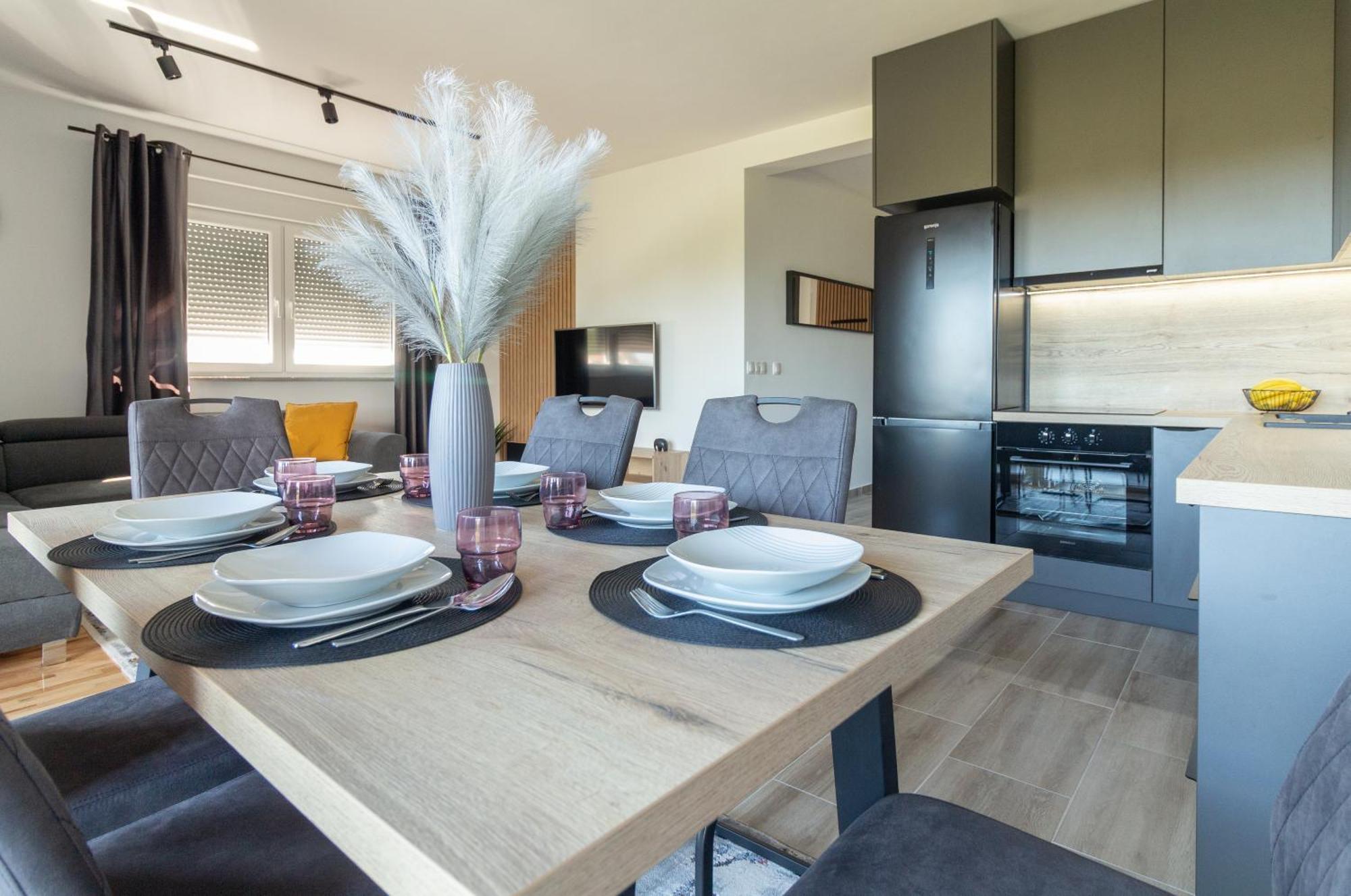 Modern And Spacious Apartment Helena Near The Beach Privlaka  Buitenkant foto