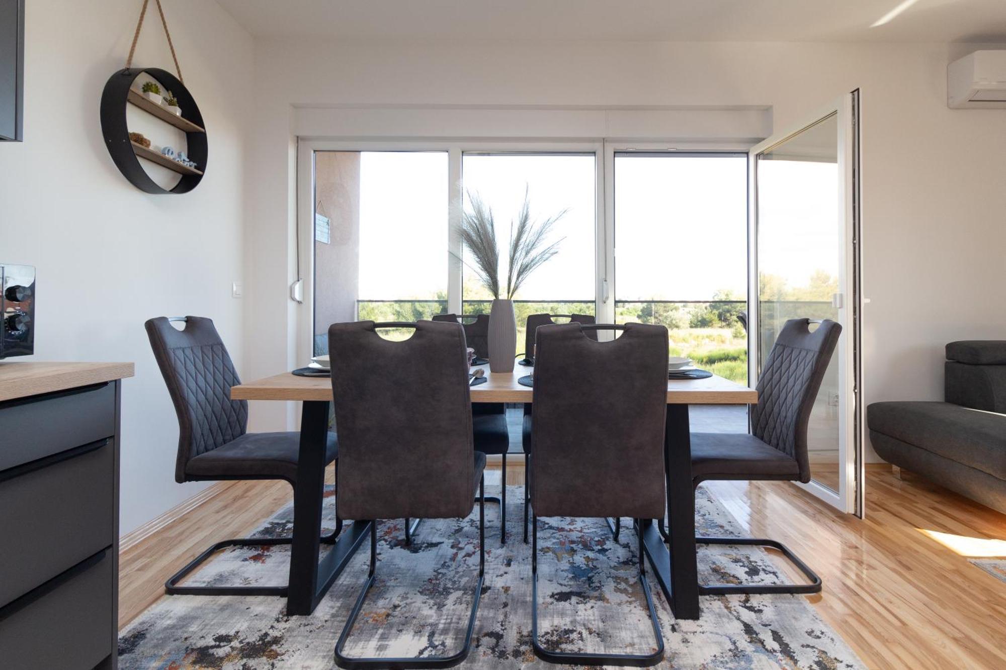 Modern And Spacious Apartment Helena Near The Beach Privlaka  Buitenkant foto